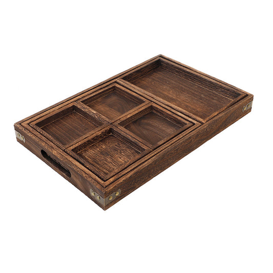 Wooden Tea Tray - Sippin' in Style