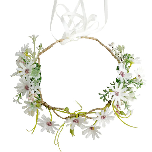 Daisy Crown - Sweet as Sugar - Junebug Jewels