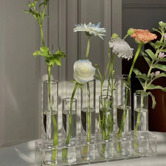 Test Tube Vases - Fancy Flower Holder - Junebug Jewels