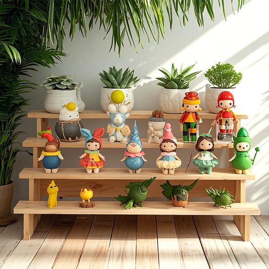 Tiered Cupcake Display Stand - 3 or 4 Layer Tablespace Serving Piece