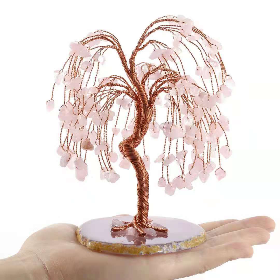 Good Vibes & Crystal Skies - Gemstone Tree Centerpiece