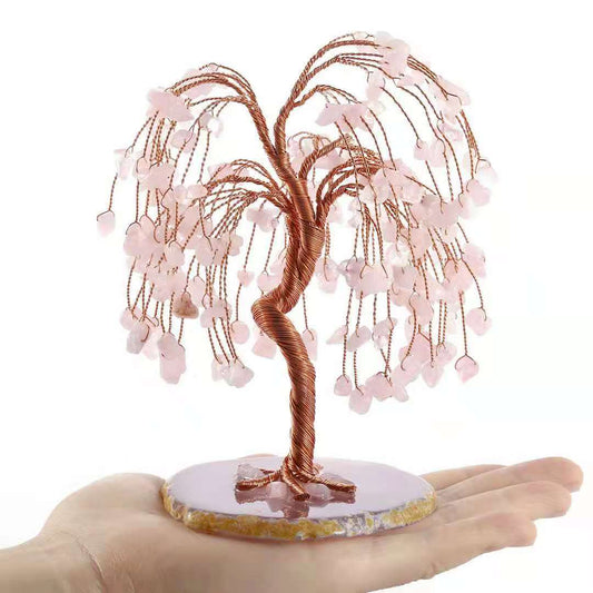 Good Vibes & Crystal Skies - Gemstone Tree Centerpiece