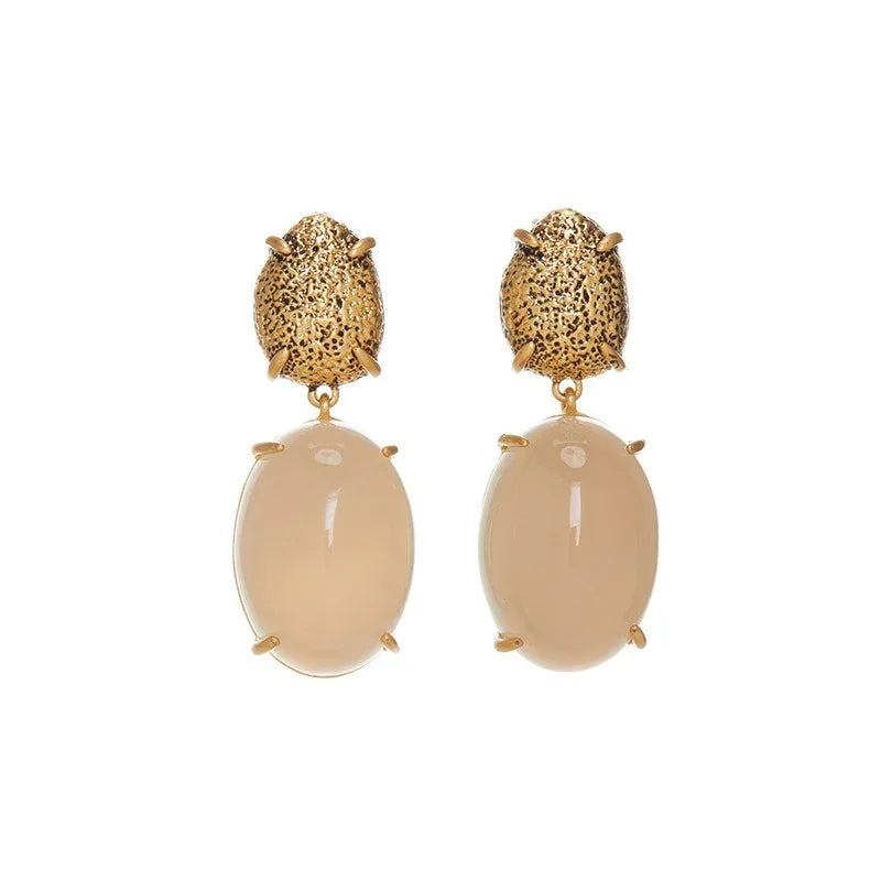 Dew Drop Romantic Earrings - Vintage Earrings - Junebug Jewels