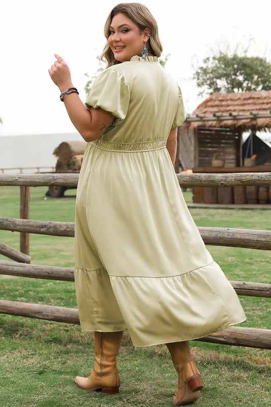 Laurel Green Maxi Dress - Luscious Little Lady - Junebug Jewels