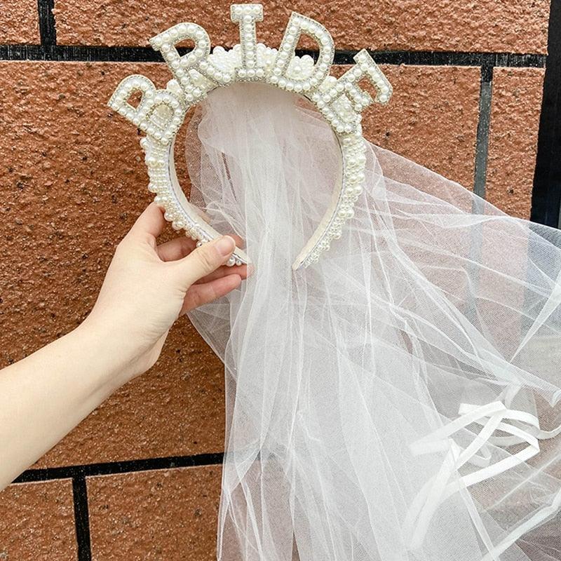 Bride to Be Crown - Here Comes the Bride Y'all - Junebug Jewels