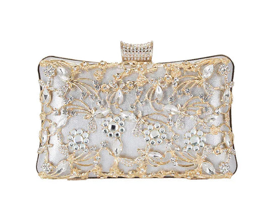 Special Day Rhinestone Clutch - Elegant Bridal Evening Bag (BEST SELLER) - Junebug Jewels