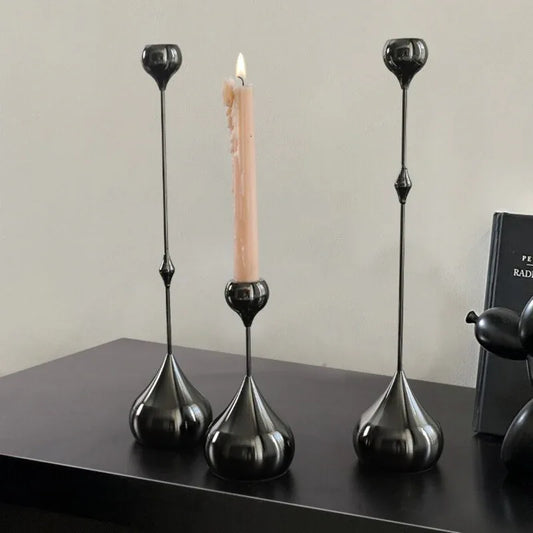 Silver Candelabra - Fancy Schmancy Candlelight - Junebug Jewels