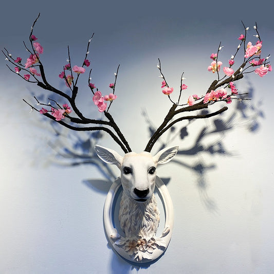 Elegant Deer Head Wall Mount - Southern Charm Statement Piece