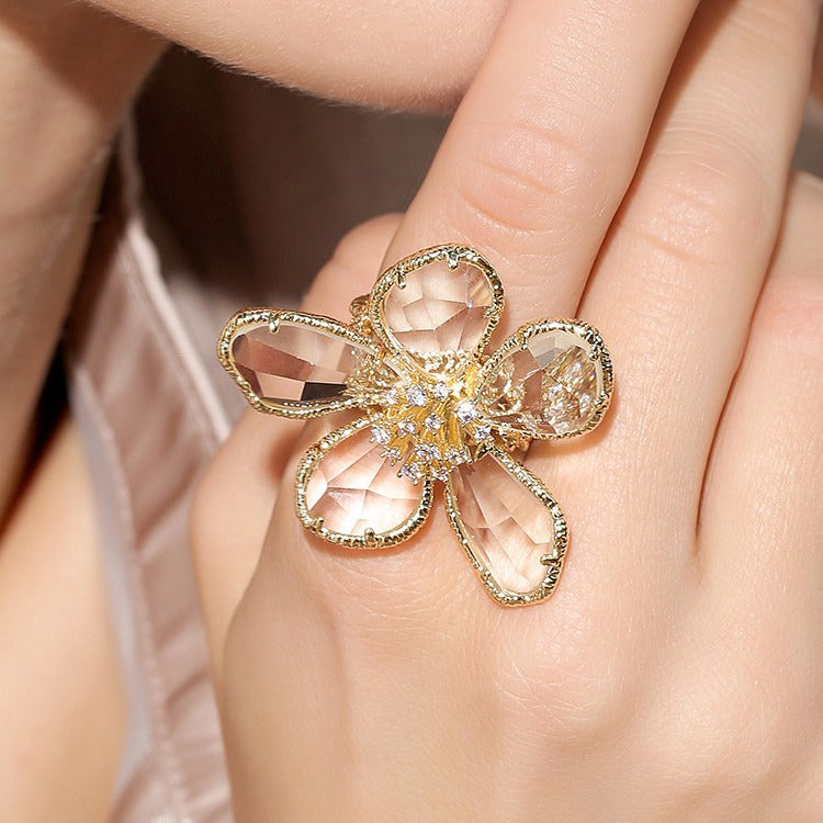 Boots and Daisies Ring - One Size Fits Your Style