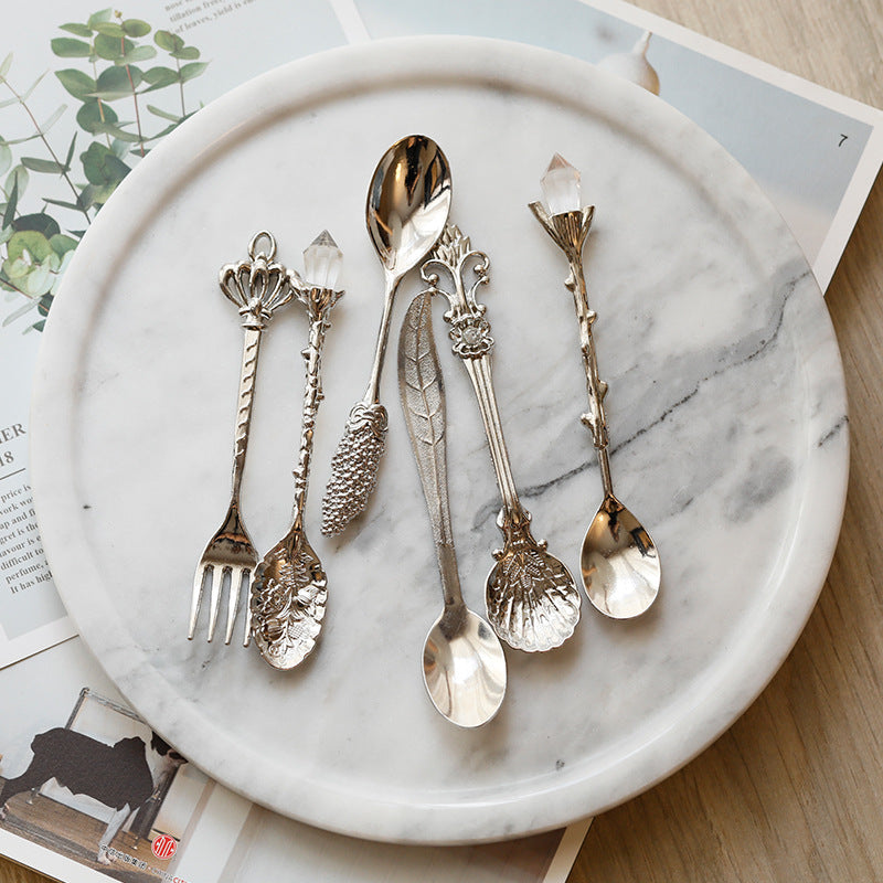 Vintage Garden Party Dessert Spoon Collection