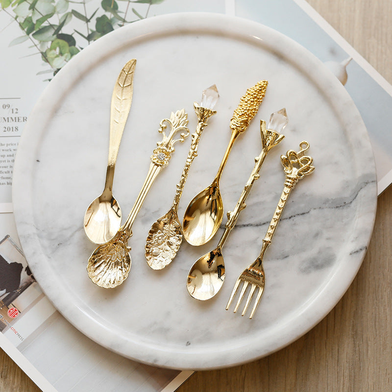 Vintage Garden Party Dessert Spoon Collection