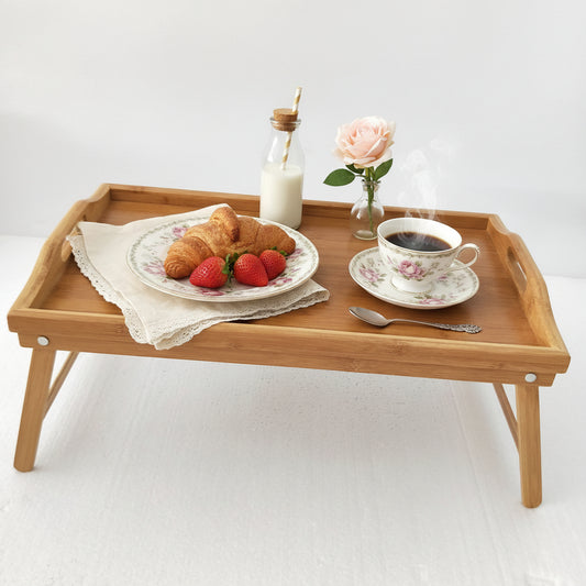 Sweetheart's Folding Wooden Tray