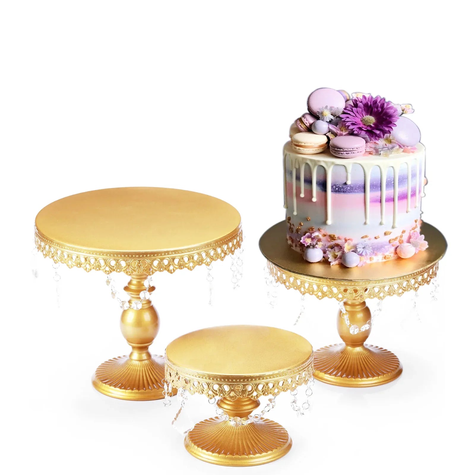 Antique Cake Stand Set - From Country Girl to Bride - Junebug Jewels