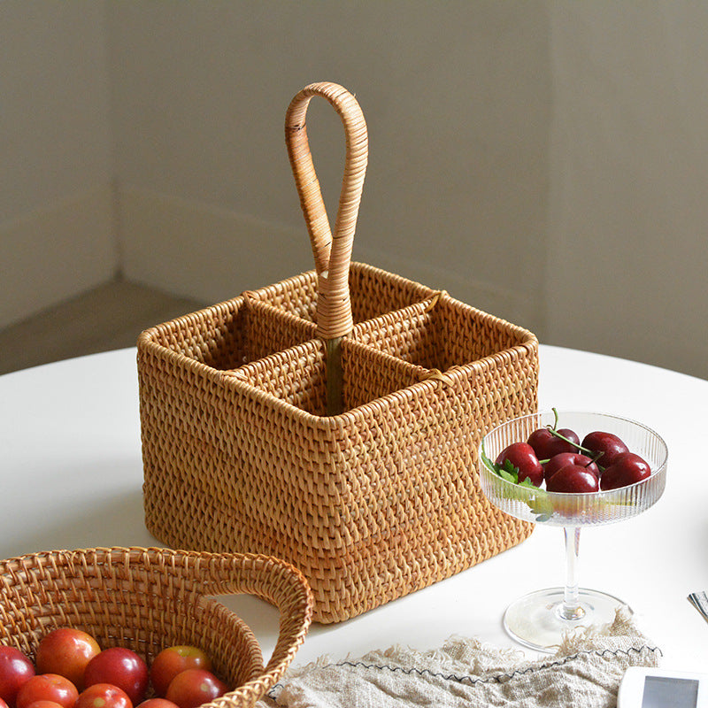 Handwoven Wine Basket - Cheers Y'all