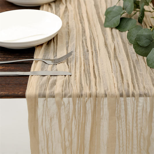 Soft as a Whisper - Voile Table Runner