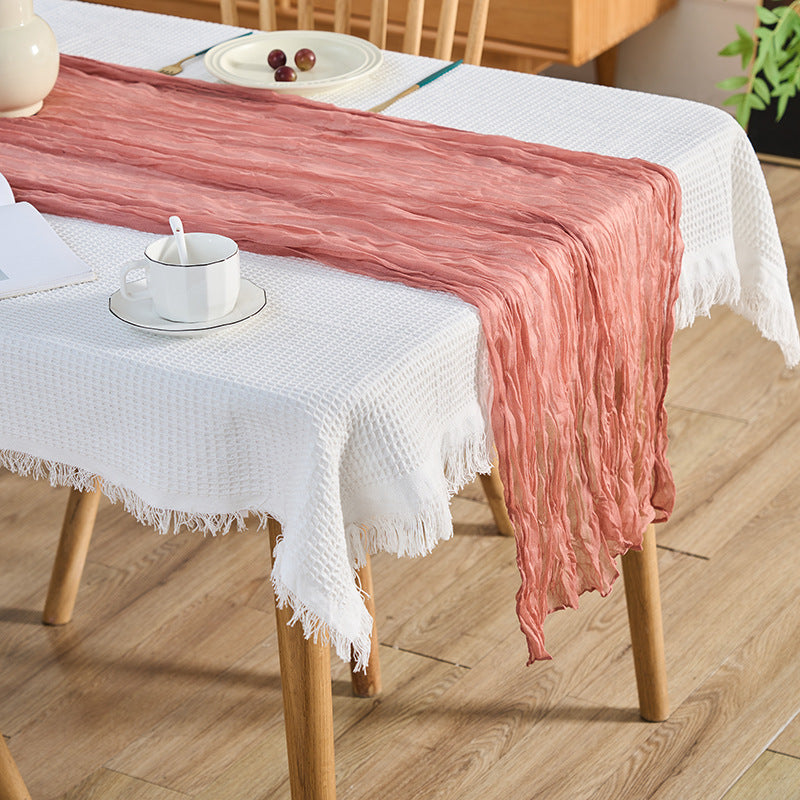 Soft as a Whisper - Voile Table Runner