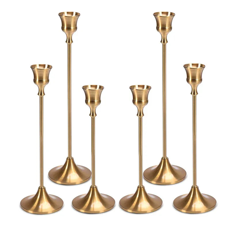 Brass Candle Holder - Fixin' to Get Fancy - Junebug Jewels