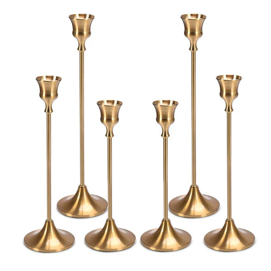 Brass Candle Holder - Fixin' to Get Fancy - Junebug Jewels