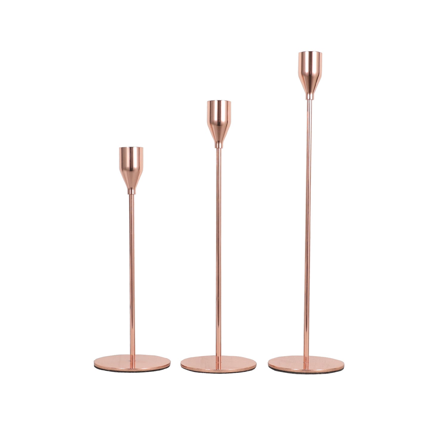 Light the Way Honey - Iron Candlestick Trio