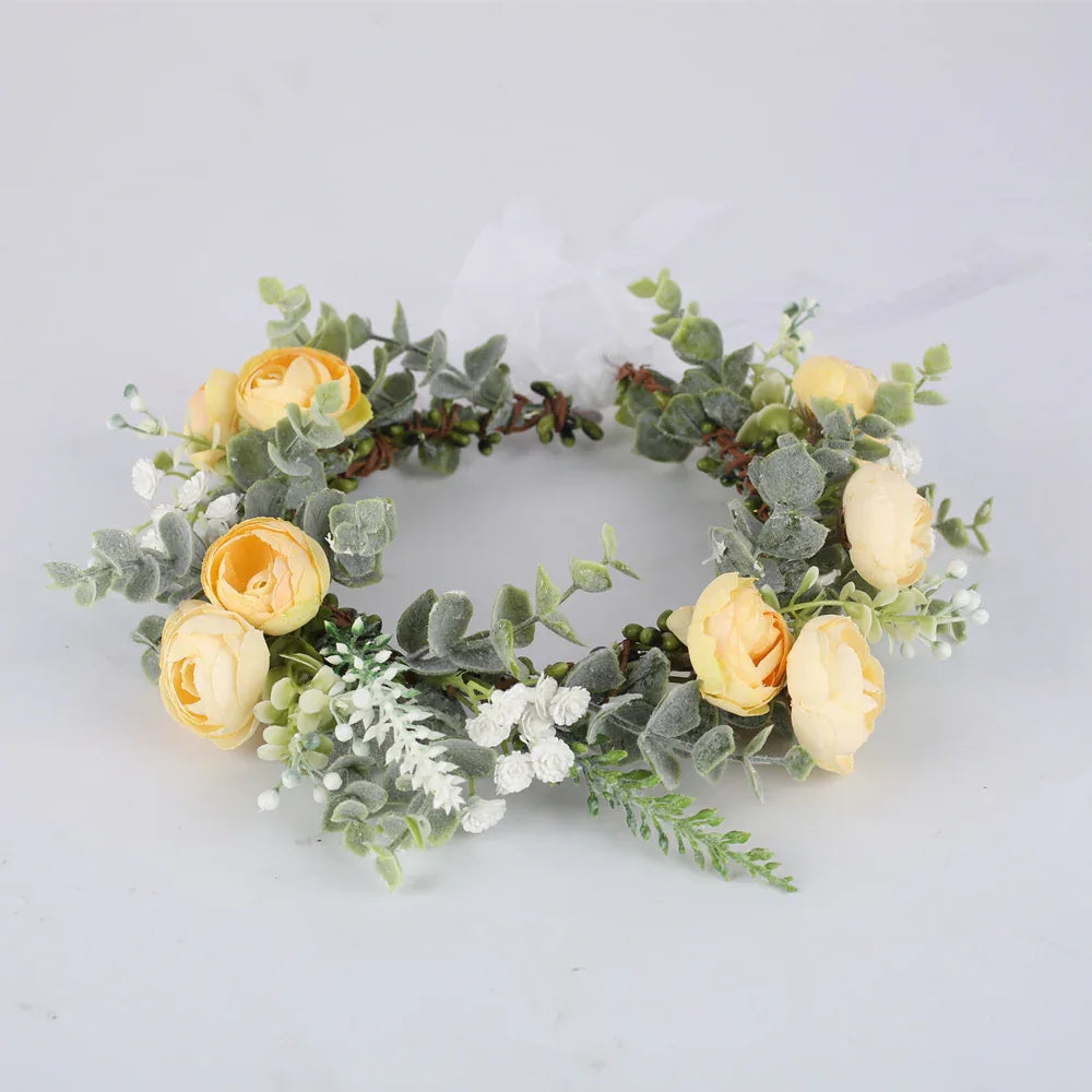 Flower Crown - Beach Bride Beauty - Junebug Jewels