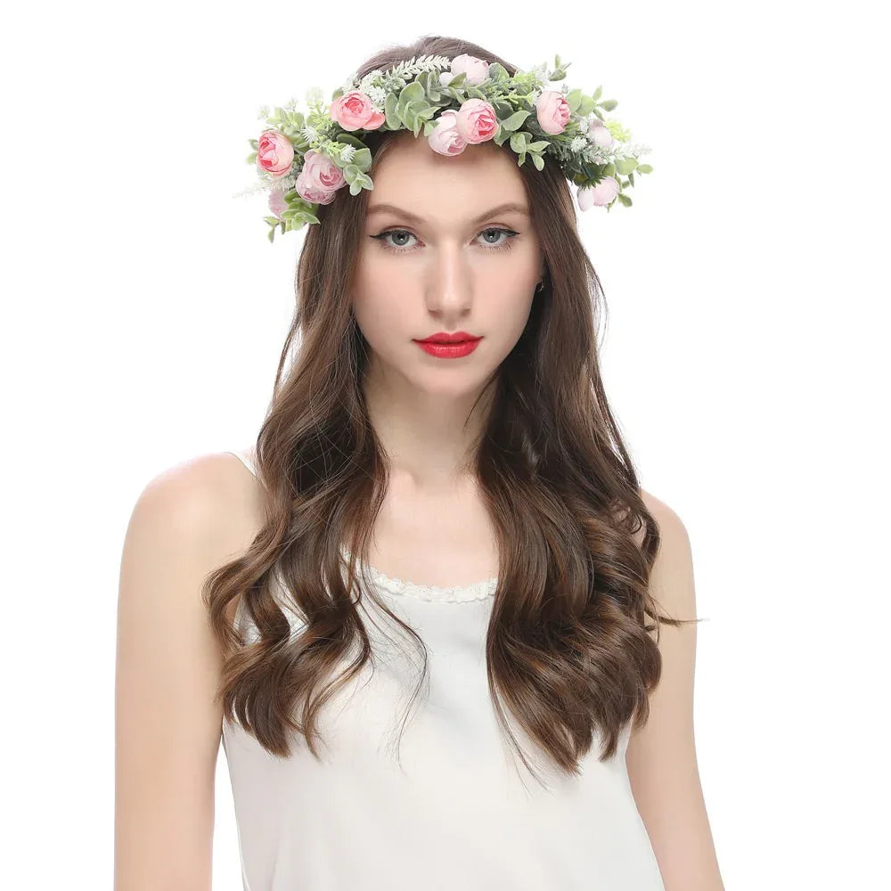 Flower Crown - Beach Bride Beauty - Junebug Jewels