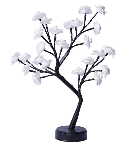Stop and Smell the Roses - LED Rose Tree Lamp