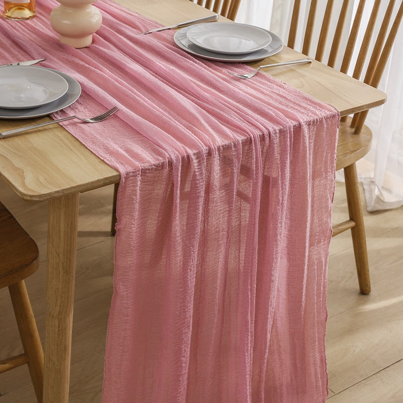 Soft as a Whisper - Voile Table Runner