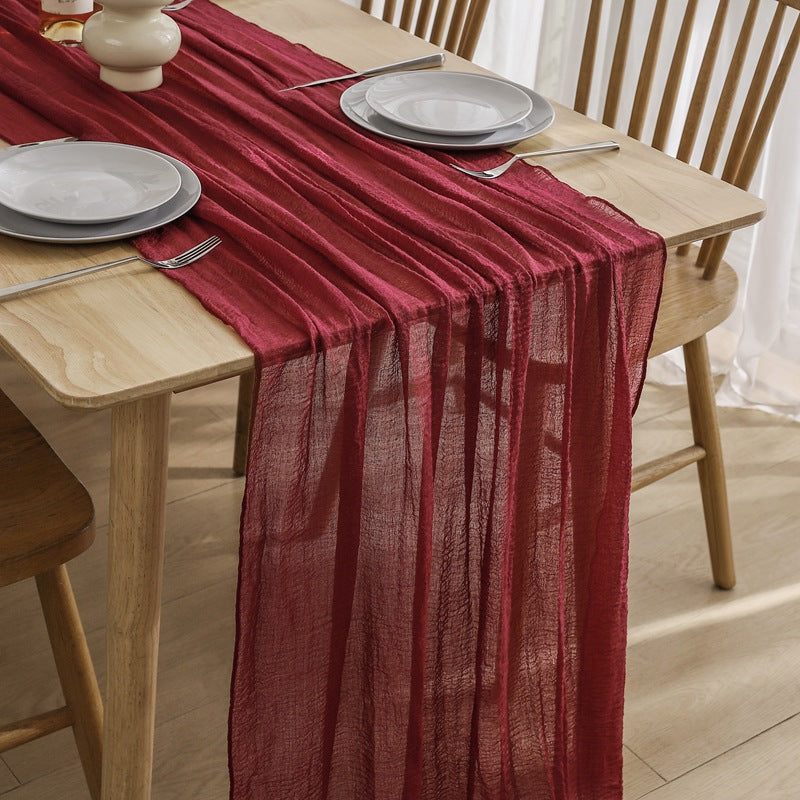 Soft as a Whisper - Voile Table Runner