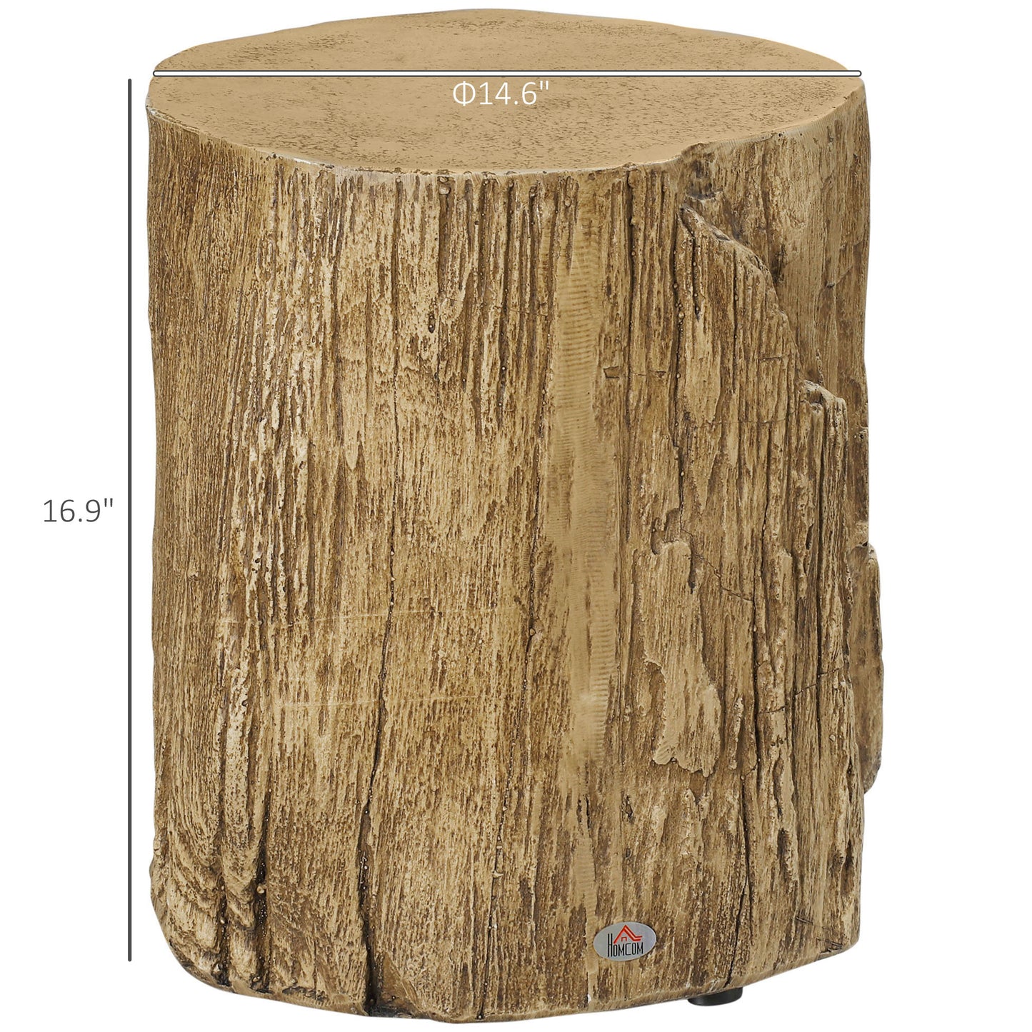 Stumped for Style - Tree Stump End Pillar