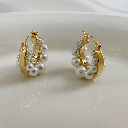 Belle of the Ball Ear Buckles - French Countryside Romance - Junebug Jewels