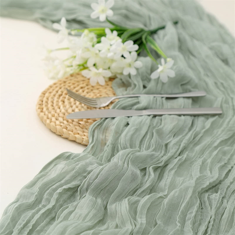 Soft as a Whisper - Voile Table Runner