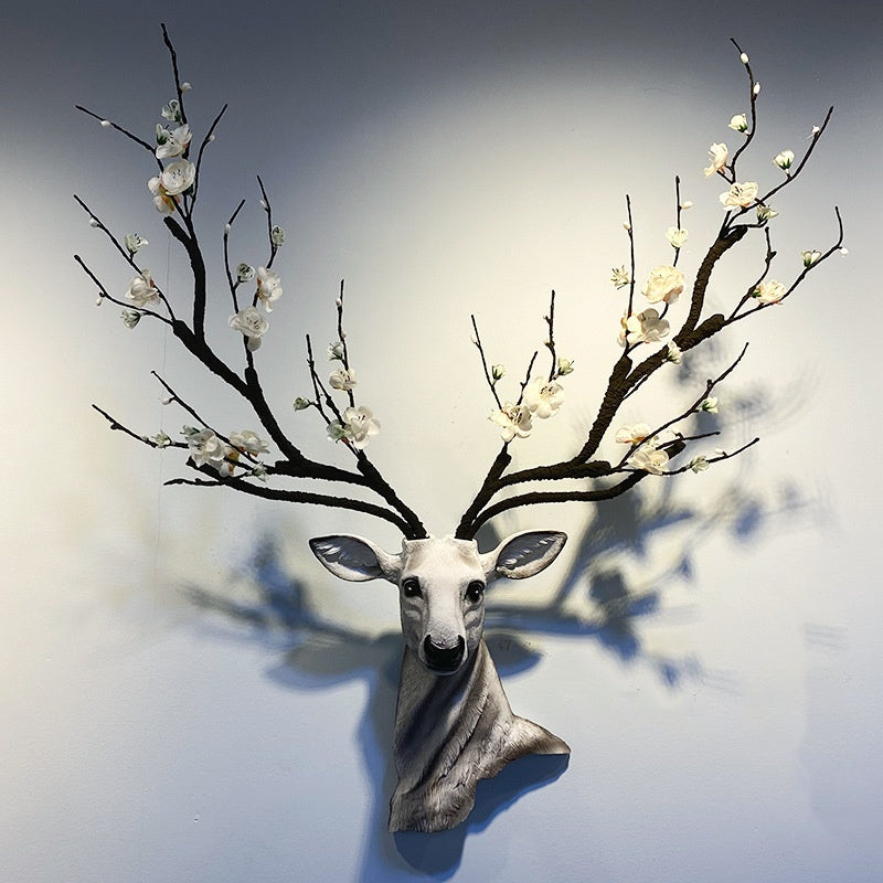 Elegant Deer Head Wall Mount - Southern Charm Statement Piece