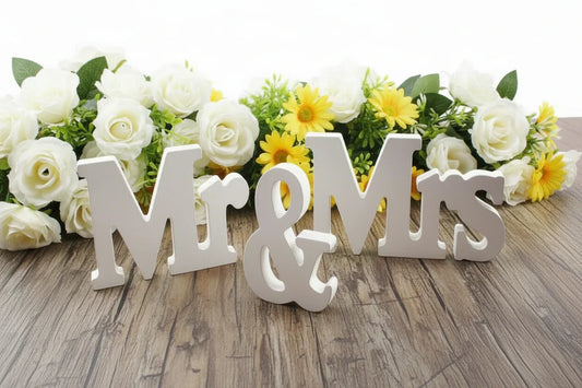 Mr & Mrs Letters - Y'all We Did It! - Junebug Jewels