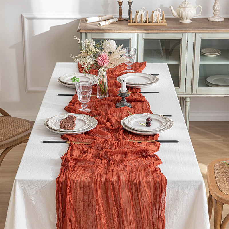 Soft as a Whisper - Voile Table Runner