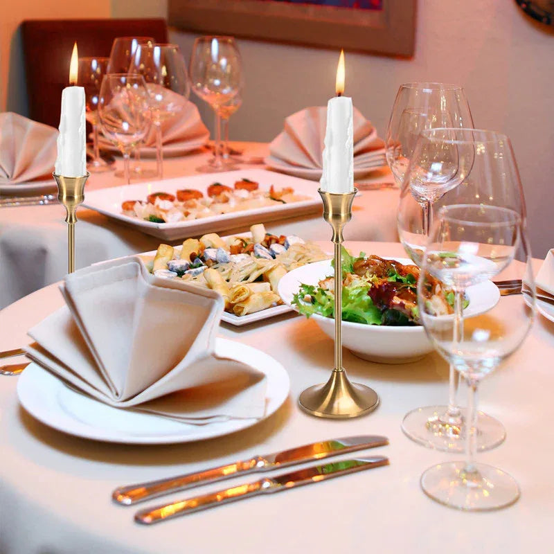 Brass Candle Holder - Fixin' to Get Fancy - Junebug Jewels