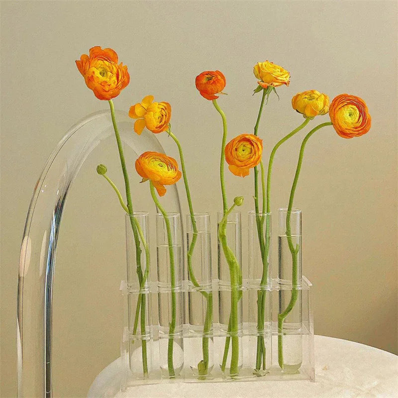 Test Tube Vases - Fancy Flower Holder - Junebug Jewels