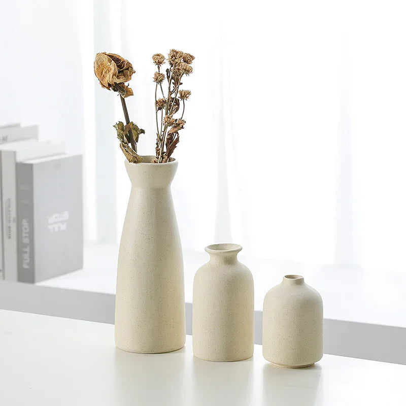 Ceramic Vase Set - Three's Company - Junebug Jewels