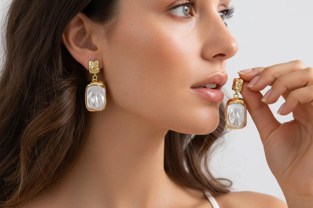 Southern Belle Pearl Earrings - A Little Fancy, A Lotta Fun - Junebug Jewels