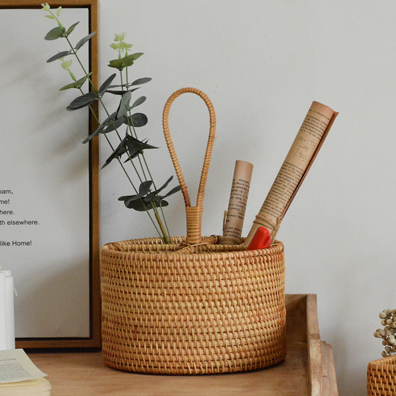 Handwoven Wine Basket - Cheers Y'all