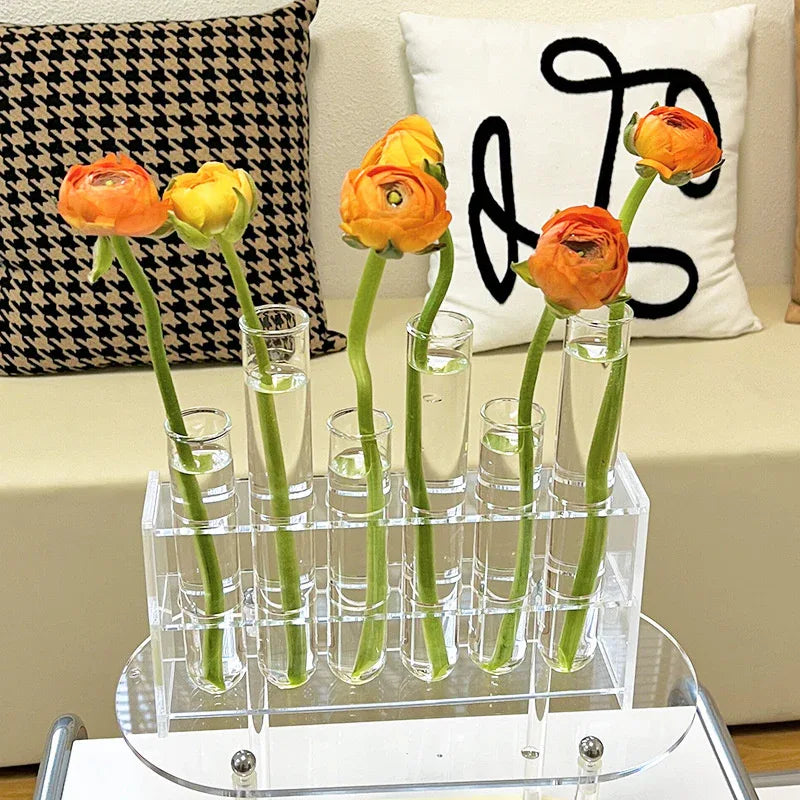 Test Tube Vases - Fancy Flower Holder - Junebug Jewels