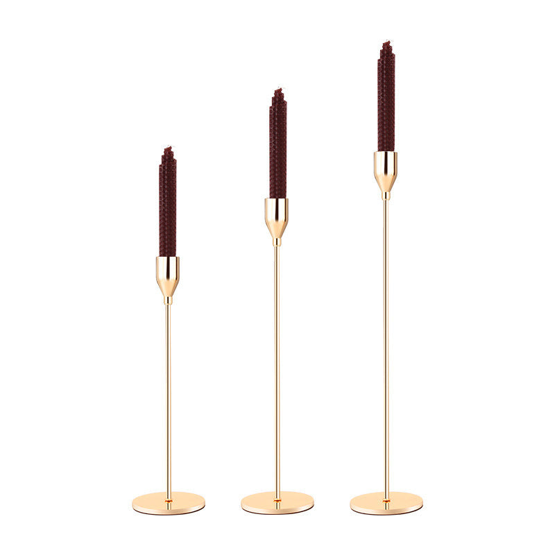 Light the Way Honey - Iron Candlestick Trio