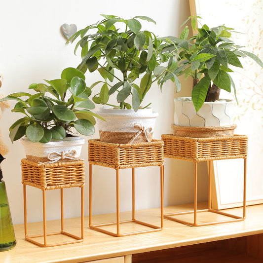 Rattan Tiered Stand - Garden & Wedding Display