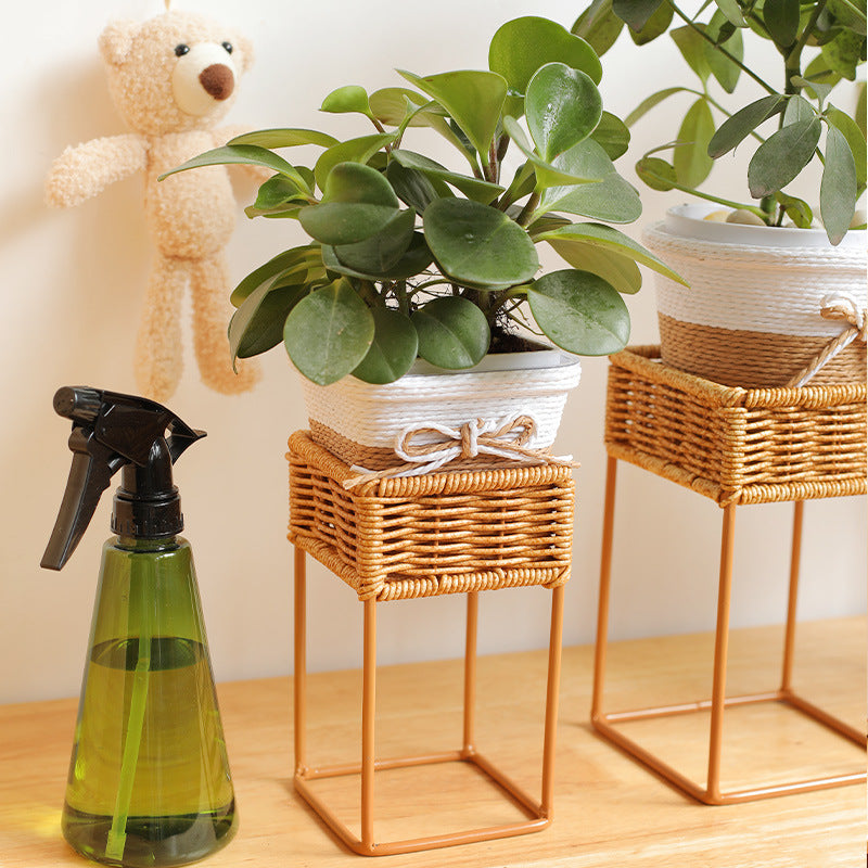 Rattan Tiered Stand - Garden & Wedding Display