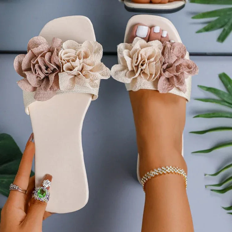 Garden Party Flip-Flops - Comfort for the Hostess with the Mostest - Junebug Jewels