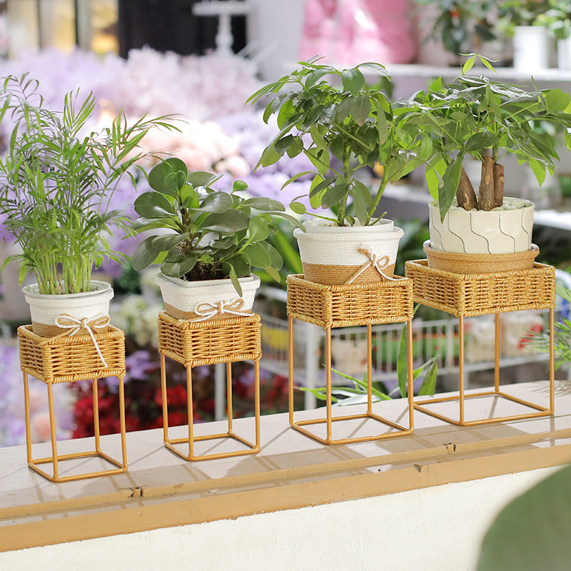 Rattan Tiered Stand - Garden & Wedding Display