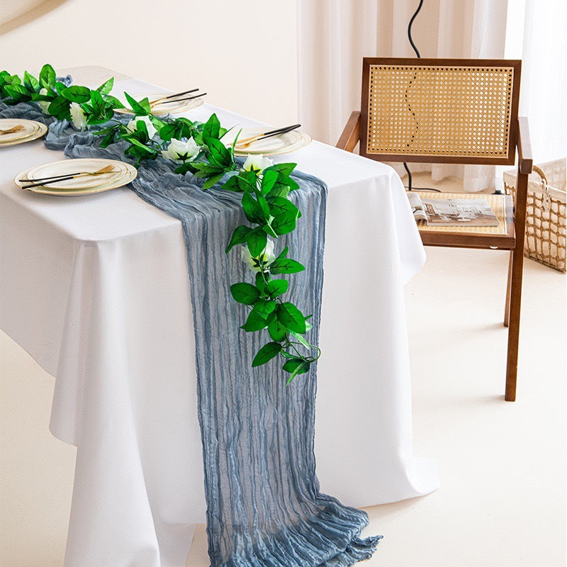 Soft as a Whisper - Voile Table Runner