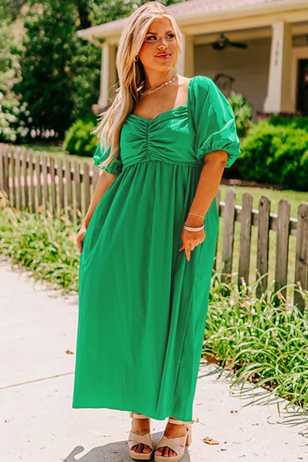 Garden Party Dress - Southern Belle Elegance - Junebug Jewels
