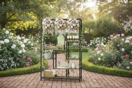 Tiered Soiree Beverage Garden Party Stand