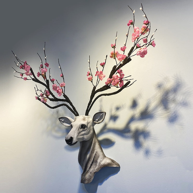 Elegant Deer Head Wall Mount - Southern Charm Statement Piece