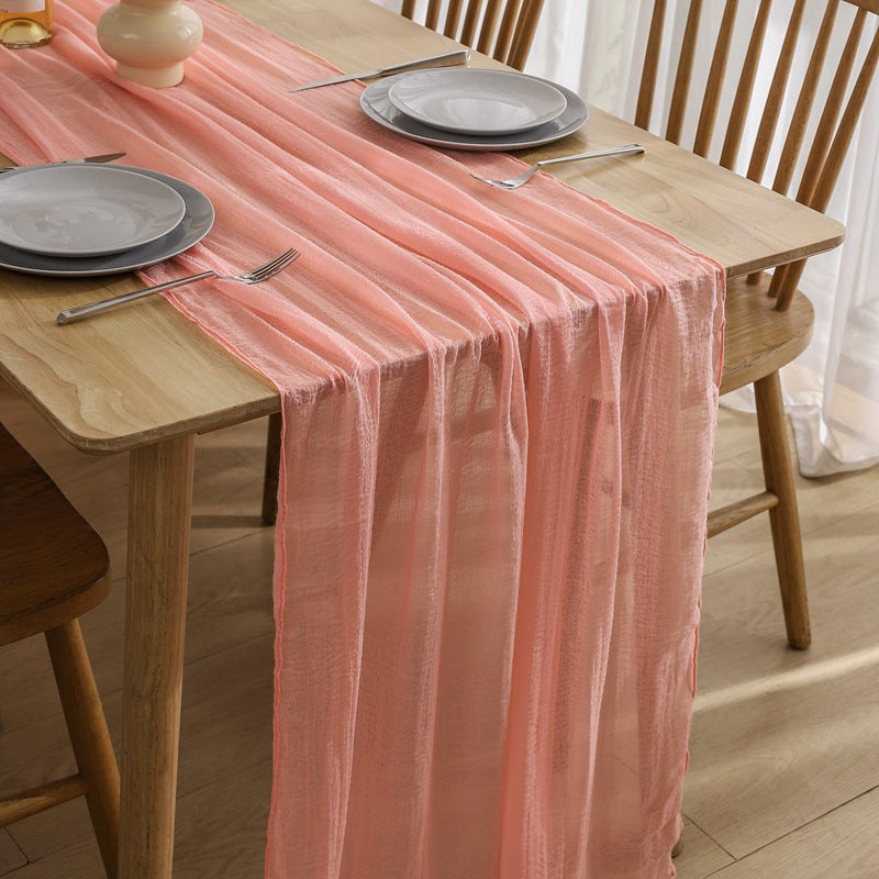 Soft as a Whisper - Voile Table Runner